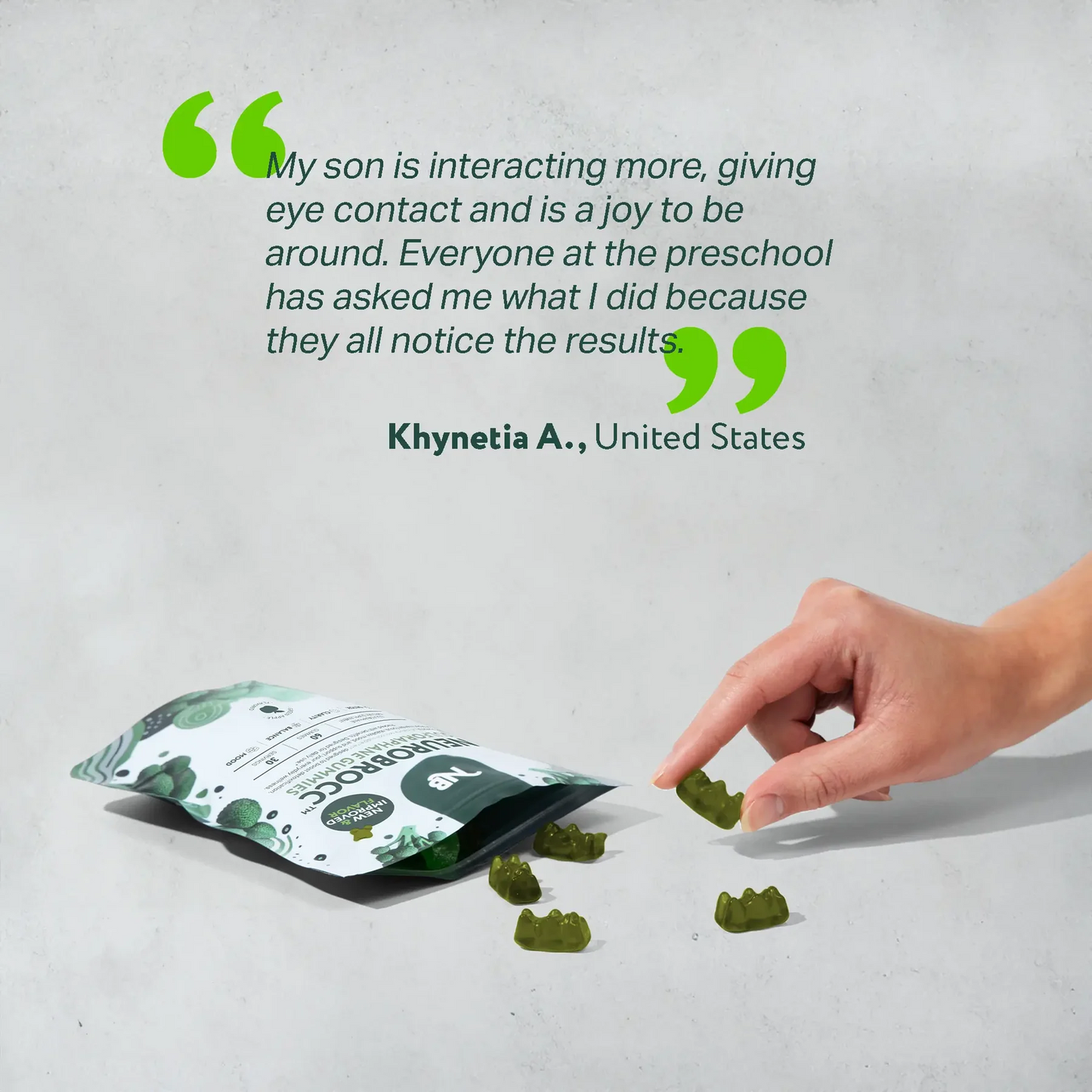 NeuroBrocc Sulforaphane Supplement Gummies